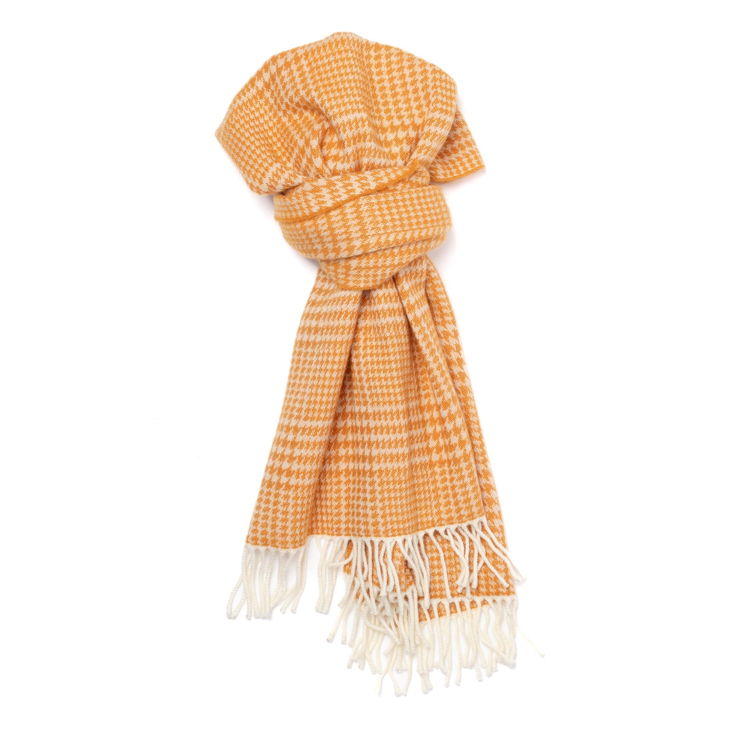 Exclusively for Michael Jondral: Scarf "Principe di Galles" made from pure Escorial Wool - handmade
